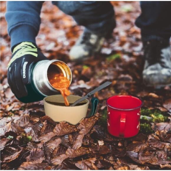 Insulated Food Jar for Hot Food in a Bag - 15 & 21 Oz Soup Lunch Box Container - Picture 5 of 6